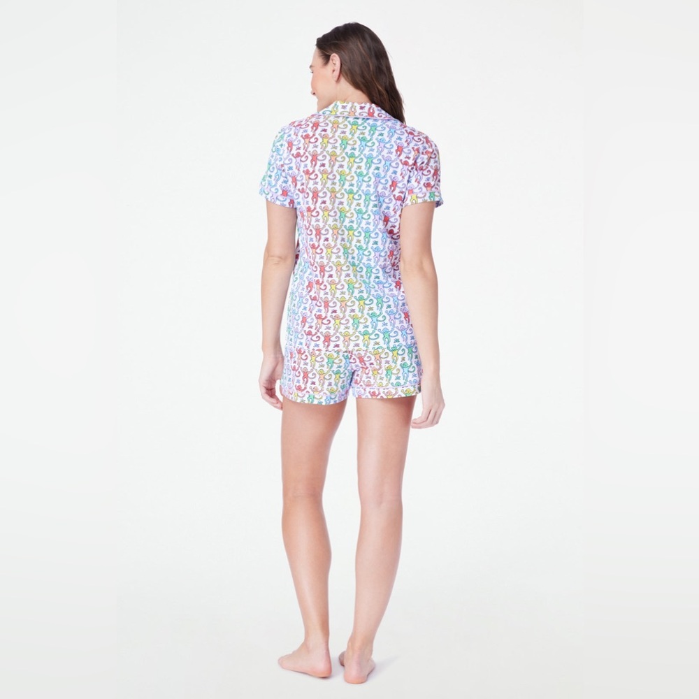 Brand New Roller Rabbit Disco Monkey Polo Pajama Set - Picture 5 of 7